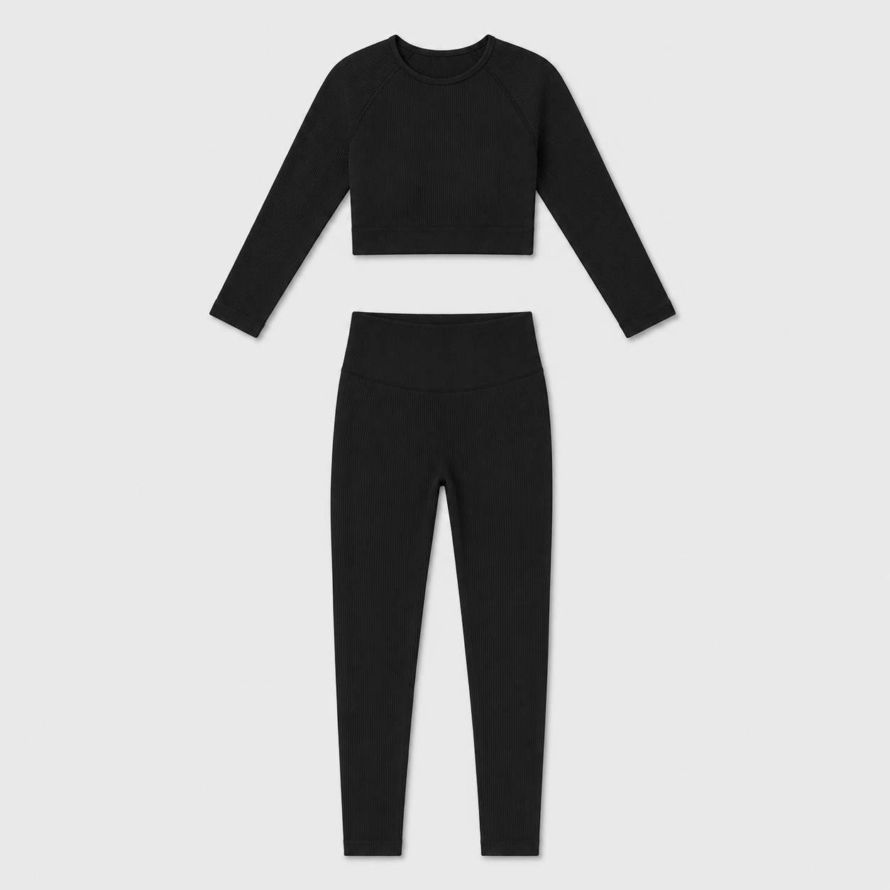 Thread Quick-drying Seamless Long Sleeve Yoga Wear Suit