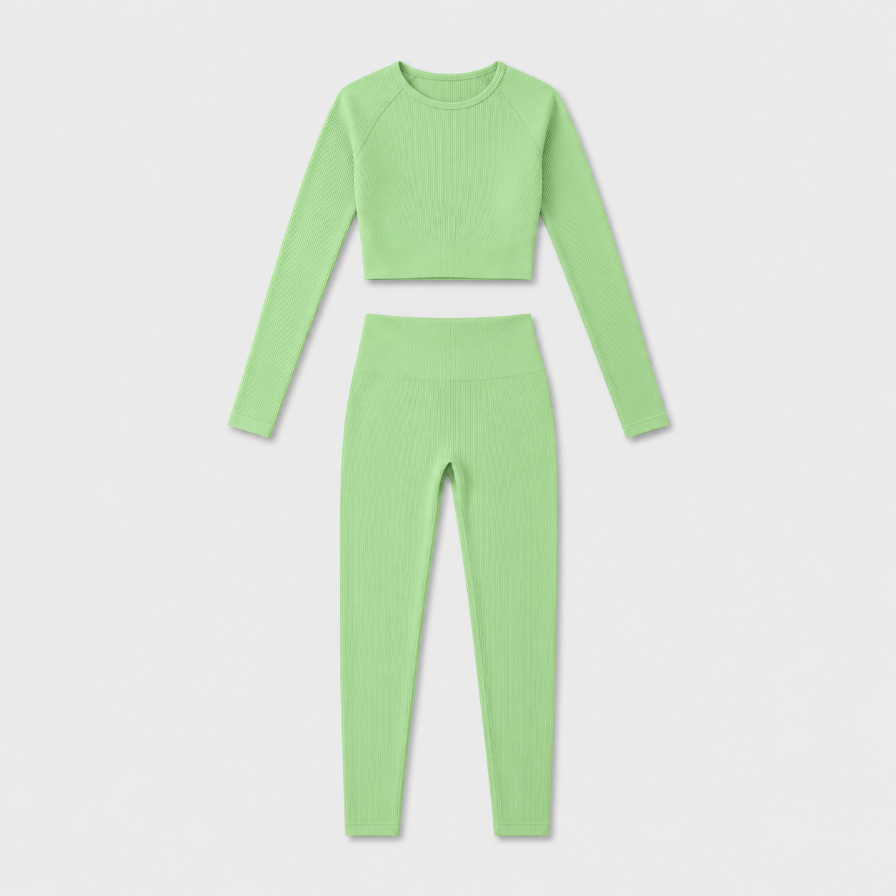 Thread Quick-drying Seamless Long Sleeve Yoga Wear Suit